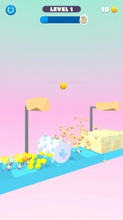 Miner Rush 3D(黄金矿工)游戏下载中文版-Miner Rush 3D官方安卓版下载v1.0 运行截图1