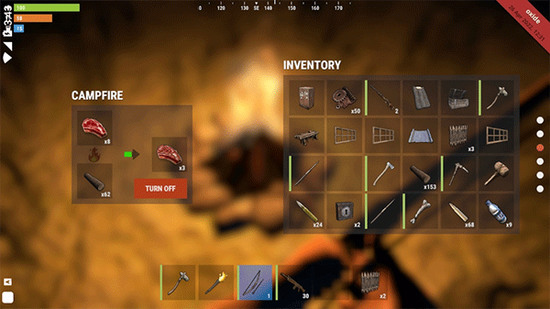 Oxide生存岛野外探索与建造 Oxide生存岛资源采集场景