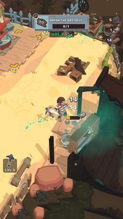 逃生西部可破坏环境设计 多样化资源分布