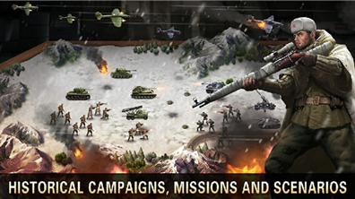 二战名将满级魔改版下载-二战名将中文内购破解版下载v3.9 最新版 运行截图1