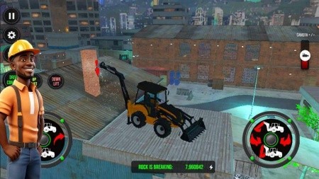 挖掘机模拟器破解版无限金币版下载-挖掘机模拟器无限金币版真实版下载v1.0 手机版 运行截图1