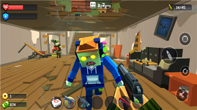 像素战斗僵尸突袭2025破解版中文版最新版下载-像素战斗僵尸突袭2025破解版无限金币无限钻石下载v5.5.15 运行截图1