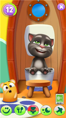 我的汤姆猫2破解版无限金币钻石版下载_我的汤姆猫2无广告版破解版下载v3.7.0 无限星星版 运行截图3