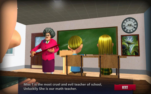 恐怖老师无限999999金币版下载-恐怖老师无限999999金币无敌版下载v5.17 运行截图2