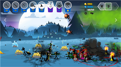 火柴人战争3破解版内置功能菜单中文下载_火柴人战争3破解版无限资源无限钻石下载v2023 无限钻石版 运行截图2