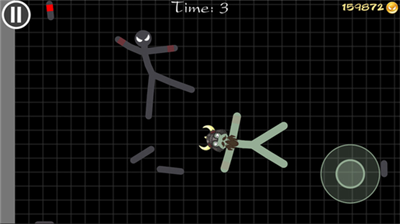 火柴人勇士中文破解版无限生命版下载_火柴人勇士无限金币作弊版下载v3.0 无敌版 运行截图3