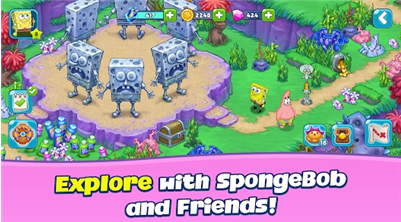 海绵宝宝冒险果酱世界最新版2025下载-海绵宝宝冒险果酱世界中文版下载v3.9.1 安卓版 运行截图3
