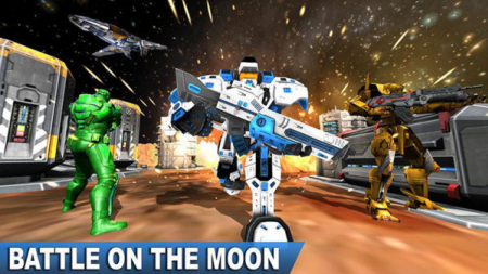 钢铁机器人大战手游下载中文版-钢铁机器人大战破解版内置菜单下载v1.0 无限金币版 运行截图1