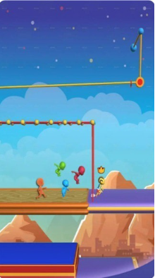 火柴人搭桥竞技2025最新版下载-火柴人搭桥竞技无敌版下载v3.9.1 安卓版 运行截图3