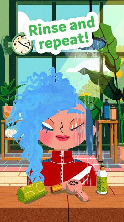 托卡美发沙龙4可化妆安卓版免费下载-托卡美发沙龙4可化妆版下载中文版 运行截图3