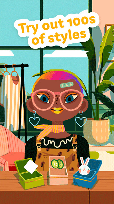 托卡美发沙龙4可化妆安卓版免费下载-托卡美发沙龙4可化妆版下载中文版 运行截图2