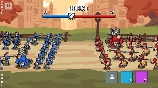 火柴人战争2内置菜单版下载-火柴人战争2内置菜单版2023 运行截图2