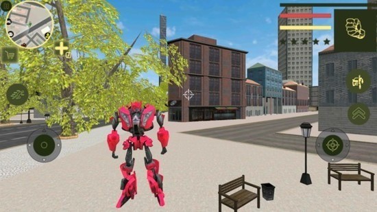 变形汽车机器人城市战斗 变形汽车机器人战斗截图