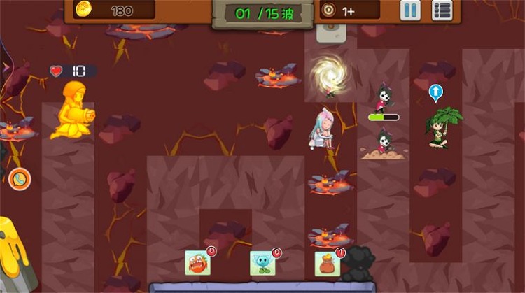 进击的植物娘游戏官方安卓版角色展示