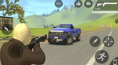 自由城超级英雄战斗场景