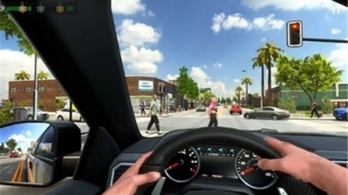 城市赛车模拟器最新版本内置作弊菜单下载-城市赛车模拟器无限金币版下载 运行截图3