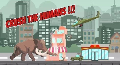 猛犸象摧毁都市游戏下载-猛犸象摧毁都市中文版下载v4 运行截图1