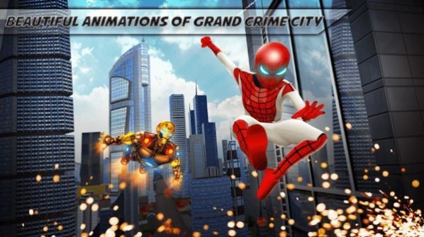 未来钢铁侠绳索英雄最新版下载-未来钢铁侠绳索英雄手机版下载-未来钢铁侠绳索英雄游戏下载 运行截图2