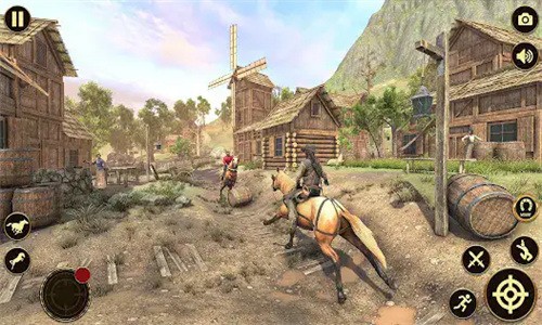牛仔游戏狂野西部下载最新版-牛仔游戏狂野西部(Wild West Survival Cowboy Game)游戏下载v1.0.9 手机安卓版 运行截图2