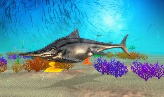超级鱼龙模拟器游戏下载(Ichthyosaurus Simulator)-超级鱼龙模拟器手机版下载v1.0.4 运行截图1