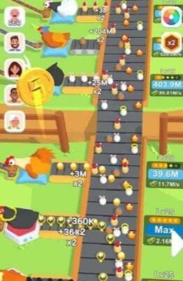 鸡蛋工厂大享下载-鸡蛋工厂大享(免广告)手游下载中文 运行截图3