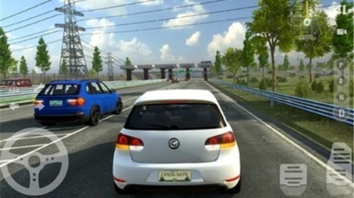 城市赛车模拟器无限金币版实机截图 城市赛车模拟器内置作弊菜单游戏画面