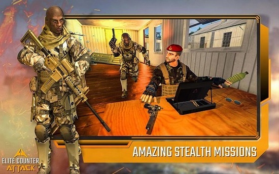 精英反击现代TPS射击游戏界面截图