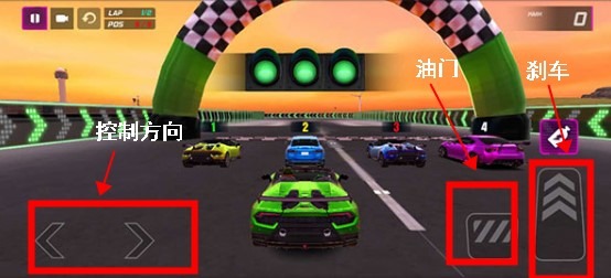 夜城赛车全部车辆版竞速画面