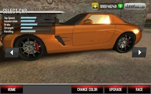 地下赛车手无限金币版游戏画面