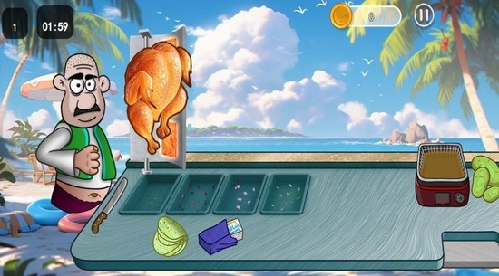 沙拉三明治厨师官网下载-沙拉三明治厨师游戏(免广告)v1.0.0 安卓版 运行截图3