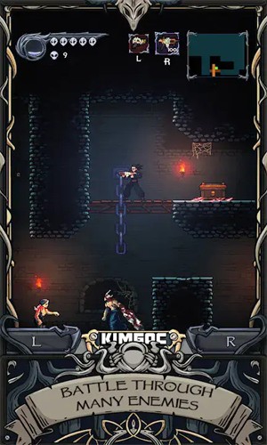 空心城堡随机地图与BOSS战画面