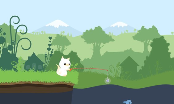 小猫钓鱼游戏中文版下载-小猫钓鱼游戏有船版本下载 运行截图2