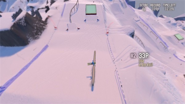 雪山滑雪大冒险2完整版-雪山滑雪大冒险2最新版下载v1 运行截图1
