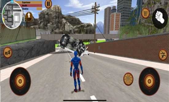 火柴人蜘蛛飞行英雄下载-火柴人蜘蛛飞行英雄官方手机版下载 运行截图2