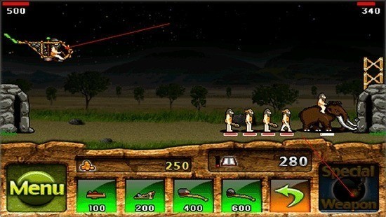 原始战争中文解锁版-原始战争无限金币版 运行截图2