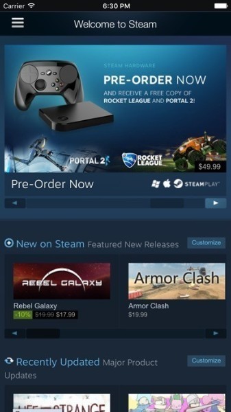steamapp官方下载-steam最新手机客户端下载v3.55.92.67 免费版 运行截图1