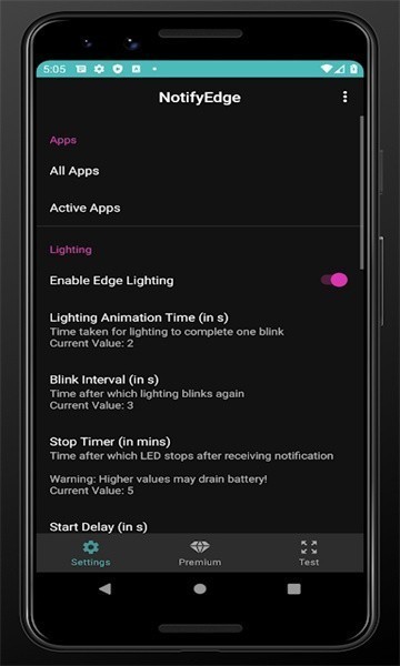 Edge Lighting侧屏闪光+最新版下载-(三星)Edge Lighting侧屏闪光+手机版下载v1.0.1 安卓版 运行截图2