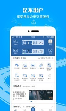 交管12123app官方下载安装-2021交管12123(违章查询)app安卓版下载 运行截图1