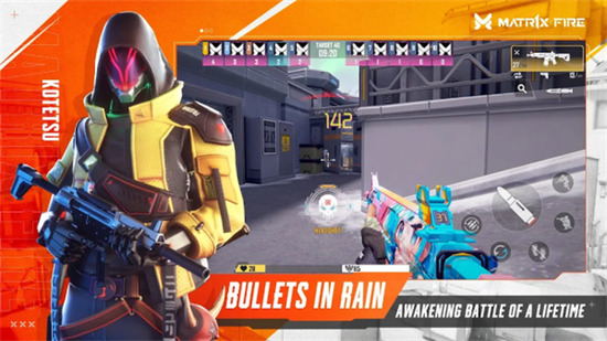 MATR1X FIRE赛博朋克风格战斗场景