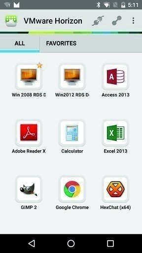 VMware安卓版虚拟机界面展示