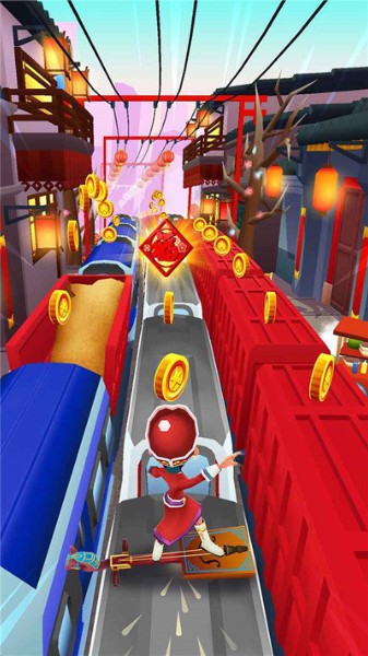 地铁跑酷最新版下载_地铁跑酷最新版(无限金币钥匙)免费下载 v3.20.1 运行截图2