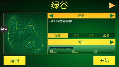电动火车模拟器游戏画面
