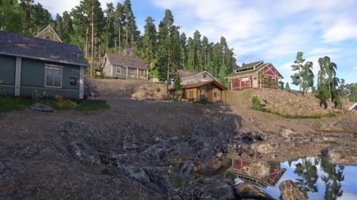 俄罗斯钓鱼4真实钓鱼场景